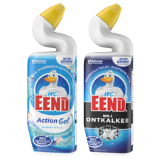 Alle WC Eend en Glade bathroom gel